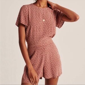 Abercrombie Backless Romper NWT